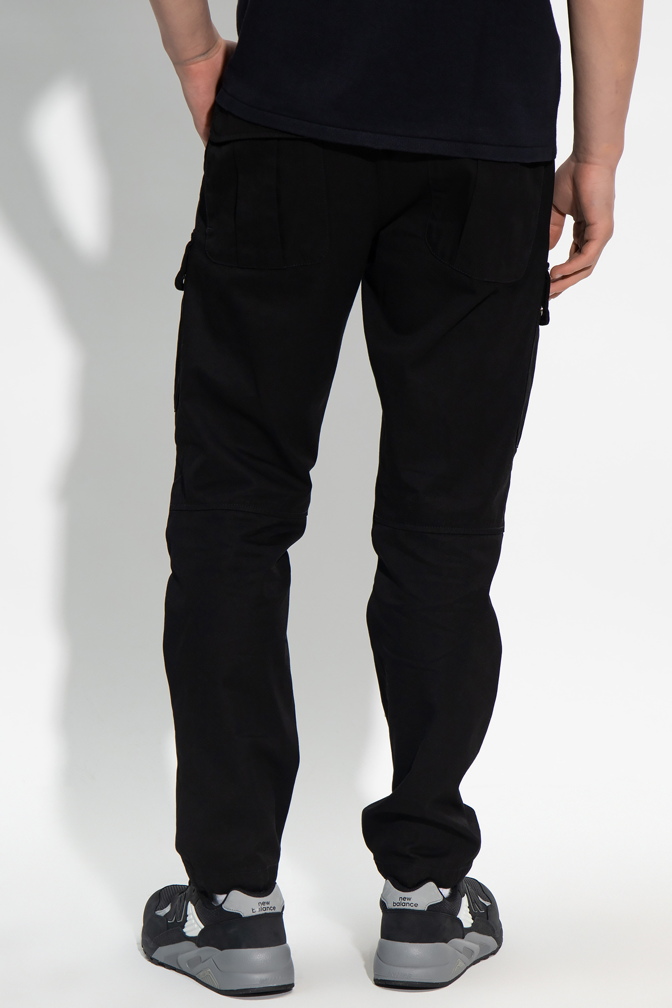 【関税&送料込】Diesel Pantalone P-Erseus In Misto Lana Pantaloni in misto lana Uomo | Nero | Diesel